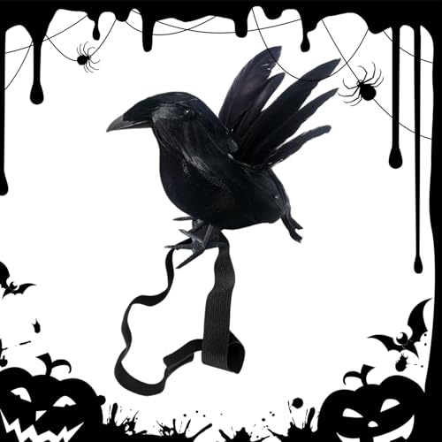 doyandader -Figur – Halloween- Lockvögel, Kostümzubehör mit elastischem Band, Cosplay-Requisite für den Außenbereich, Hinterhof, Baum, Haus, Garten, Hof, Terrasse, Grabsteine doyandader -Figur – Halloween- Lockvögel, Kostümzubehör mit elastischem Band, Cosplay-Requisite für den Außenbereich, Hinterhof, Baum, Haus, Garten, Hof, Terrasse, Grabsteine von doyandader