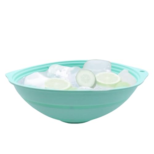 doyandader Gesichts-Eisbad-Schüssel | Gesichts-Kalt-Tauchschale – Hautreinigung, beruhigend, faltbar, Wasserbecken für Frauen, Mädchen, Freunde, Spa-Center, Reisen, Morgenroutine von doyandader