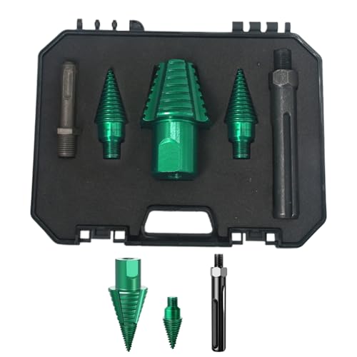 doyandader Holzspalter Bohrerschaft | Robuster Bohrschraubkegel | Abnehmbarer Schneckenkonus Für Outdoor Farmmöbel Camping Heimreparatur doyandader Holzspalter Bohrerschaft | Robuster Bohrschraubkegel | Abnehmbarer Schneckenkonus Für Outdoor Farmmöbel Camping Heimreparatur von doyandader