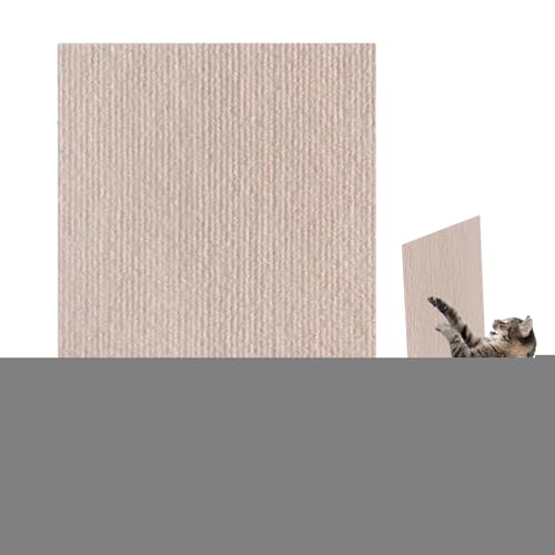 doyandader Katzenkratzmatten – Trimmbare Katzenmatte Cratching Teppich, Kratzpad, Flacher Kratzer, Einfacher Pad-Ersatz für Baumregale von doyandader