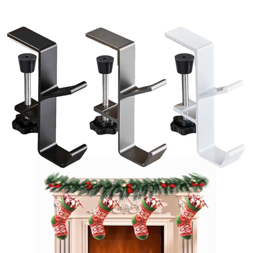 doyandader Kleiderbügel für Kaminsims, robuste Metall-Girlande, Strumpfaufhänger, einfache Installation, Ornament-Haken für Party, Unternehmen, Schlafsaal, Restaurant, Verleih doyandader Kleiderbügel für Kaminsims, robuste Metall-Girlande, Strumpfaufhänger, einfache Installation, Ornament-Haken für Party, Unternehmen, Schlafsaal, Restaurant, Verleih von doyandader