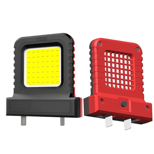 doyandader LED Arbeitsleuchte, Arbeitsleuchte Werkstatt Mit Stecker, 21 Volt Hochhelligkeit Flutlicht Für Alle Akkus Von Elektrowerkzeugen, Für Sanitärinstallation Baustelle Höhlenerkundung Werkstatt doyandader LED Arbeitsleuchte, Arbeitsleuchte Werkstatt Mit Stecker, 21 Volt Hochhelligkeit Flutlicht Für Alle Akkus Von Elektrowerkzeugen, Für Sanitärinstallation Baustelle Höhlenerkundung Werkstatt von doyandader