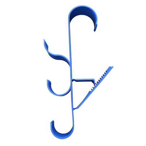 doyandader Pool-Zaunhaken – Pool-Werkzeughalter, 2 Stück, Organisation, robuste Aufbewahrungsbefestigung für Unterwassertasche, Terrasse, Outdoor, Schwimmdeck von doyandader