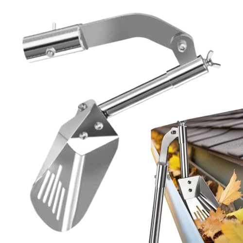 doyandader Regenrinnen Reiniger Werkzeug | Haushalts Rinnen Laublöffel,Rostfreier Edelstahl Abfluss Wartungsreiniger Aufsatz Für Schmutzentfernung Bei Saisonalen Verstopfungen Und Verstopften doyandader Regenrinnen Reiniger Werkzeug | Haushalts Rinnen Laublöffel,Rostfreier Edelstahl Abfluss Wartungsreiniger Aufsatz Für Schmutzentfernung Bei Saisonalen Verstopfungen Und Verstopften von doyandader