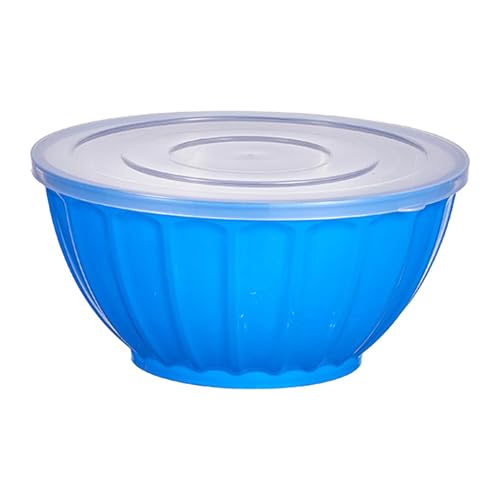 doyandader Salatschüssel, übergroße Lebensmittelschale, 1,3 l, rund, leicht, Servierschüsseln, Party-Salat, Snacks, Süßigkeiten-Behälter von doyandader