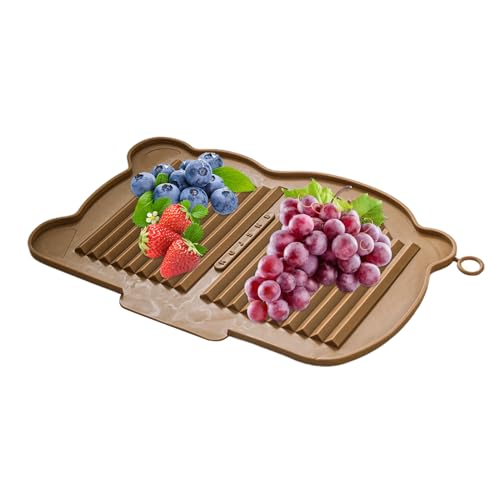 doyandader Silicone Geschirrtrocknermatte - Spülgeschirr Abtropfmatten Für Küchentheke,Rutschfester Arbeitsplatten Schutz Abtropf Untersetzer Für Töpfe Pfannen Teller doyandader Silicone Geschirrtrocknermatte - Spülgeschirr Abtropfmatten Für Küchentheke,Rutschfester Arbeitsplatten Schutz Abtropf Untersetzer Für Töpfe Pfannen Teller von doyandader