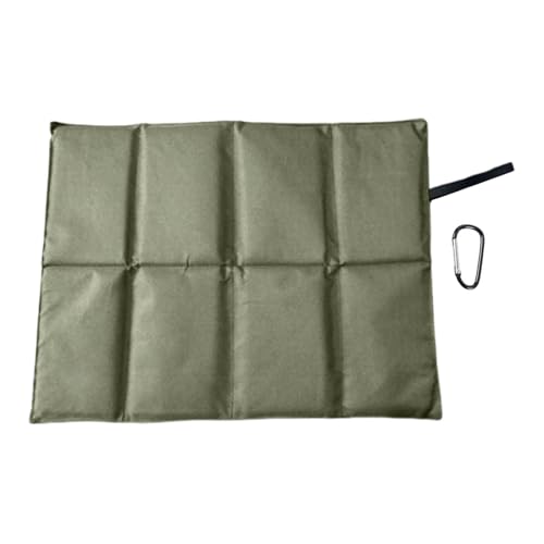 doyandader Sitzpolster für Rucksackreisen, tragbare Picknick-Sitzmatte, atmungsaktives -Sitzkissen mit Karabiner für Park, Rasen, Klettern, Garten, Rucksackreisen von doyandader