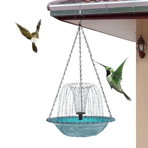 doyandader Solar Vogeltränke - Solar Springbrunnen Pumpe - Garten Dekoration Aufhängbarer Vogelfutterautomat Für Gartenlandschaft Naturliebhaber Outdoor Terrasse Balkon doyandader Solar Vogeltränke - Solar Springbrunnen Pumpe - Garten Dekoration Aufhängbarer Vogelfutterautomat Für Gartenlandschaft Naturliebhaber Outdoor Terrasse Balkon von doyandader