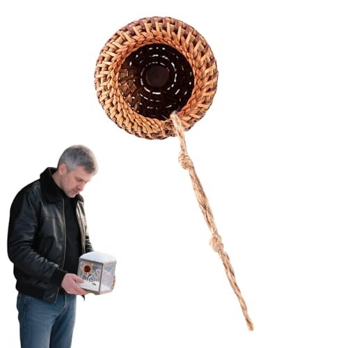 doyandader Springspinnen Terrarium Zubehör - Rattan Echsen-Versteck,Magnet Unterschlupf Für Schnecken Reptilien Einsiedlerkrebse Gottesanbeterin Wirbellose Baumbewohnende Tiere doyandader Springspinnen Terrarium Zubehör - Rattan Echsen-Versteck,Magnet Unterschlupf Für Schnecken Reptilien Einsiedlerkrebse Gottesanbeterin Wirbellose Baumbewohnende Tiere von doyandader