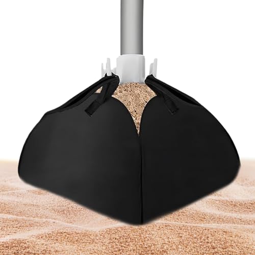 doyandader Strandschirm Gewichtsbeutel,Befüllbare Gewichtstaschen Für Sonnenschirme - Stabilisierender Schirmständer Aus 600D Oxford Stoff Für Garten Terrasse Poolbereich Außenbereich doyandader Strandschirm Gewichtsbeutel,Befüllbare Gewichtstaschen Für Sonnenschirme - Stabilisierender Schirmständer Aus 600D Oxford Stoff Für Garten Terrasse Poolbereich Außenbereich von doyandader