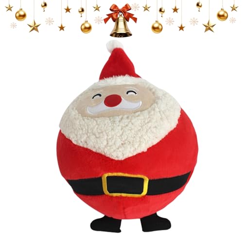 doyandader Weihnachtsmann Plüschtier - Aufblasbare Puppe Weihnachtsmann Kuscheltier,Süßer Kuschelbegleiter Als Dekoratives Wohnaccessoire Für Winterfeste von doyandader