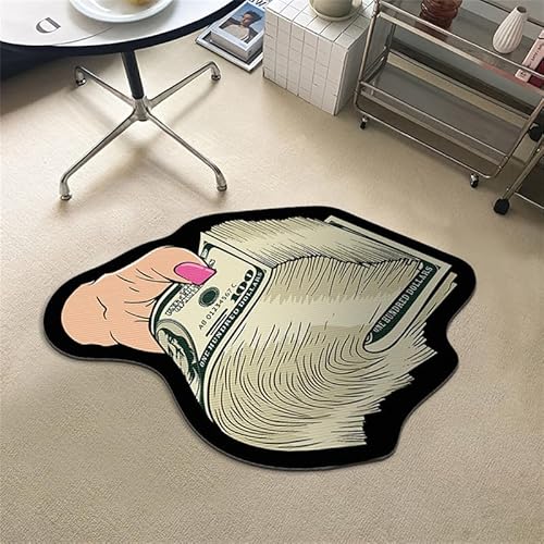 doyouwantmore einhundert Dollar Teppich 100 rechnung Druck Bereich Teppich mit Rutschfester rückseite Moderne wohnkultur Teppich läufer Matte bodenmatte für Nacht Wohnzimmer Badezimmer Teppich von doyouwantmore