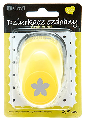 dp Craft 1 Stück Craft Punch Petal 2,5 cm, Mehrfarbig, Farbe von dp Craft