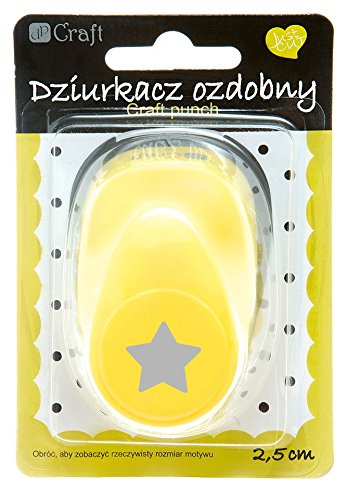 dp Craft 2,5 cm Star Craft Punch, Mehrfarbig von dp Craft