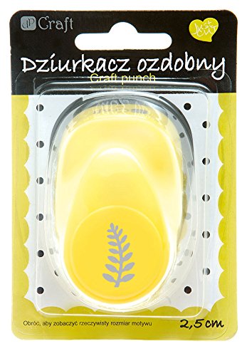 dpCraft Motivstanzer Motivlocher Papierstanzer Stanzer Locher 2,5 CM FARN von dp Craft