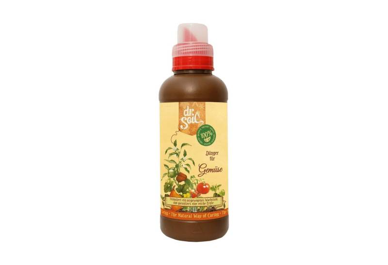 dr. Soil Pflanzendünger Dr.Soil Organischer Flussigdünger für Gemüse 1 Liter von dr. Soil