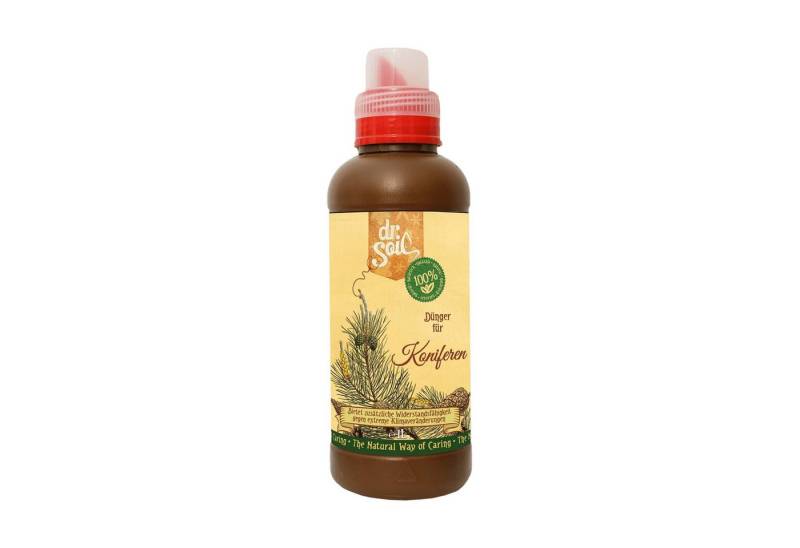 dr. Soil Pflanzendünger Dr.Soil Organischer Flussigdünger für Koniferen 1 Liter von dr. Soil