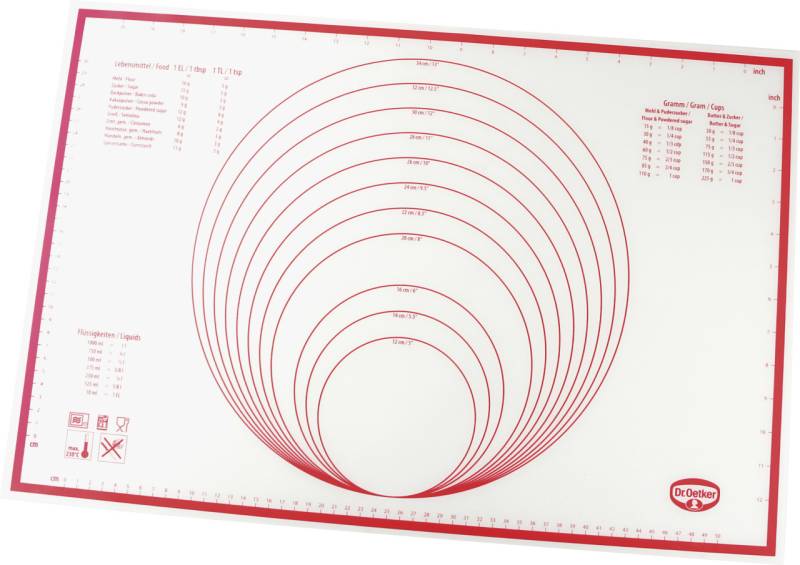 Dr. Oetker Silikonmatte Flexxibel 60 x 40 cm von dr. oetker