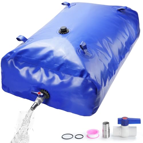 drado Wasserbehälter Tragbar 1000L Wassersack/Wasserspeicher Mit PVC Kugelhahn, Verdickt Faltbar, Anwendbar auf Flüssige Lagerung und Transport Garten Landwirtschaftlichen Notfall drado Wasserbehälter Tragbar 1000L Wassersack/Wasserspeicher Mit PVC Kugelhahn, Verdickt Faltbar, Anwendbar auf Flüssige Lagerung und Transport Garten Landwirtschaftlichen Notfall von drado