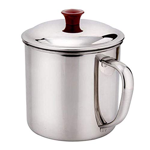 dragonaur Vintage 480 ml Edelstahl Trinkbecher Reisebecher Camping Becher Bier Kaffee Tee Tasse mit Griff von AGRWAB