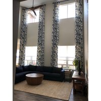 1 Satz Von Vorhängen Nach Maß Lino-stoff Extra Lange Luxus-Vorhänge Oder Kleine Fenster Moderne Vorhänge 2-30 Fuß 25-100 Zoll Breite Paneele von draperyloft