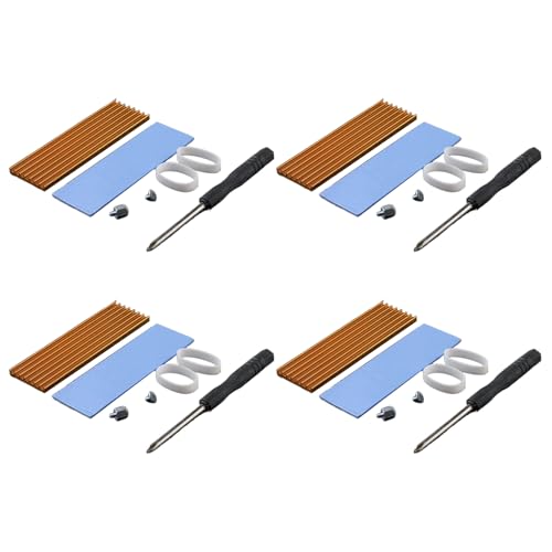 drburpily 4 Stück Aluminiumlegierung Silber Kühlkörper SSD Kühlkörper mit Ps5 SSD Kühlkörper 970 4 Stück Legierung Ps5 mit guter SSD 980 Pro, Gold, 7 * 2.2 * 0.3 cm drburpily 4 Stück Aluminiumlegierung Silber Kühlkörper SSD Kühlkörper mit Ps5 SSD Kühlkörper 970 4 Stück Legierung Ps5 mit guter SSD 980 Pro, Gold, 7 * 2.2 * 0.3 cm von drburpily