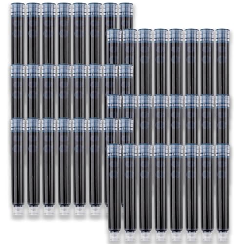 drburpily 4er, 5er Packs und ununterbrochen für Stifte, Füllfederhalterminen und Minen mit Standard Innendurchmesserspezifikationen, Tinte blaue Tinte, 0.5 mm von drburpily