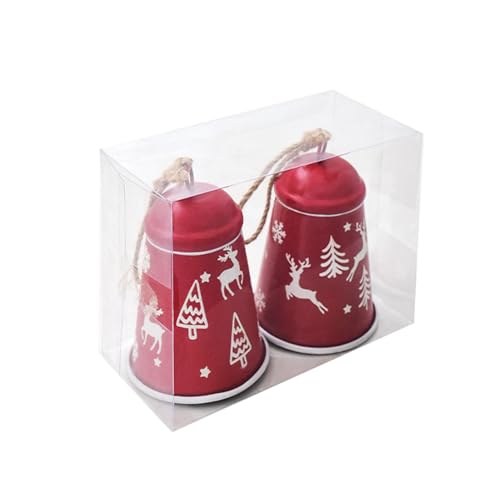 drburpily Der Weihnachtsbaum aus Eisen mit offenem Mund, handgeschüttelter, handgekurbelter Glocke eignet sich zum Schaffen einer Atmosphäre im Innenbereich, Typ+1 von drburpily