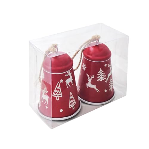 drburpily Der Weihnachtsbaum aus Eisen mit offenem Mund, handgeschüttelter, handgekurbelter Glocke eignet sich zum Schaffen einer Atmosphäre im Innenbereich, Typ+4 von drburpily