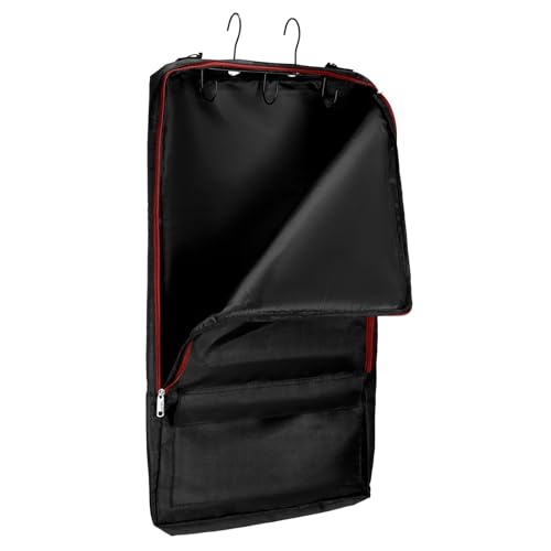 drburpily Oxford Stoff Schwarz Wasserdicht Pferdezubehör Pferdeaufbewahrung Mit 3 Haken Und Transport Pferd OxfordCloth Tasche Schwarz von drburpily