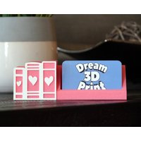 Bibliothekar Visitenkartenhalter - Buchladen Visitenkarten Anzeige Geschenkbuch Geschenk Verleger Verlagsgeschenk Gebrauchte Bücher Vintage von dream3Dprint