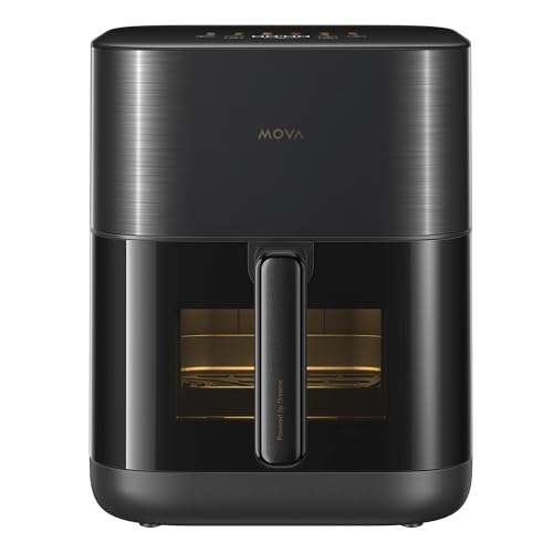 Mova AeroChef FD10 Pro Heißluftfritteuse, schnelles knuspriges Garen, ölfreie Fritteuse, große 6 Liter Heißluftfritteuse, Warmluftzirkulation, Innenraum aus Metall Mova AeroChef FD10 Pro Heißluftfritteuse, schnelles knuspriges Garen, ölfreie Fritteuse, große 6 Liter Heißluftfritteuse, Warmluftzirkulation, Innenraum aus Metall von Mova