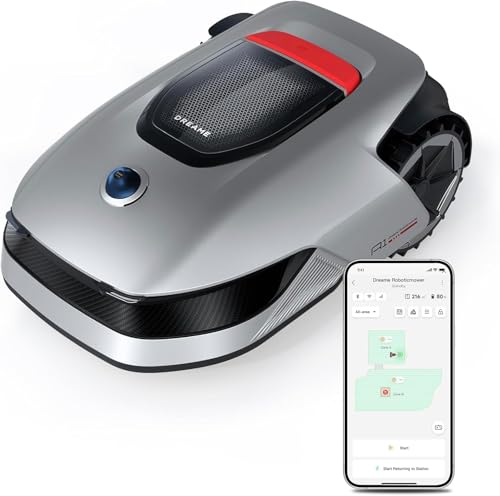 DREAME Intelligent Mähroboter Mower A1, Rasenmäher Roboter, App-Steuerung, OmniSense-Technologie, Intuitives Bereichsmanagement, Intelligente Hindernisvermeidung DREAME Intelligent Mähroboter Mower A1, Rasenmäher Roboter, App-Steuerung, OmniSense-Technologie, Intuitives Bereichsmanagement, Intelligente Hindernisvermeidung von dreame