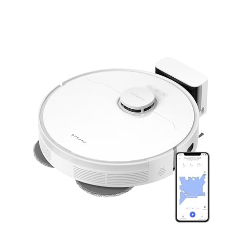 dreame L10s Pro Gen3, intelligenter Saug- und Wischroboter, Vormax-Saugkraft mit 13.000 Pa, DuoScrub-Wischsystem, automatische Moppanhebung um 7 mm, leistungsstarke Teppichreinigung, 5.200 mAh-Akku von dreame