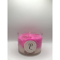 Pink Harmony - Handgemachte Kerze Im Glas | Rosa & Weiß in Zwei Größen Erhältlich Geschenk Oder Deko Idee Pink Harmony - Handgemachte Kerze Im Glas | Rosa & Weiß in Zwei Größen Erhältlich Geschenk Oder Deko Idee von dreamlightHandmade