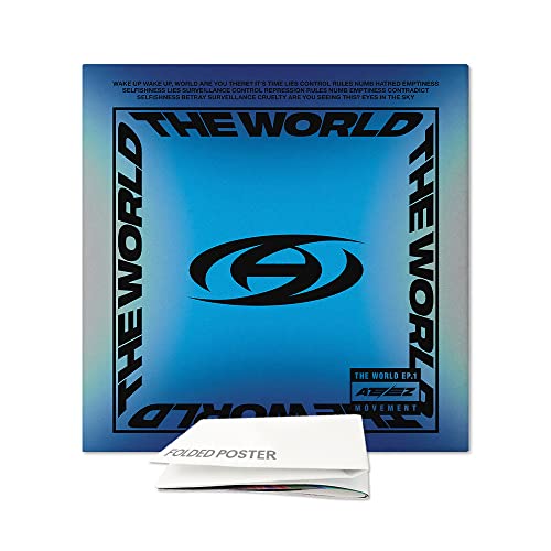 ATEEZ album - THE WORLD EP.1 album : MOVEMENT + Folded poster (A) von dreamus