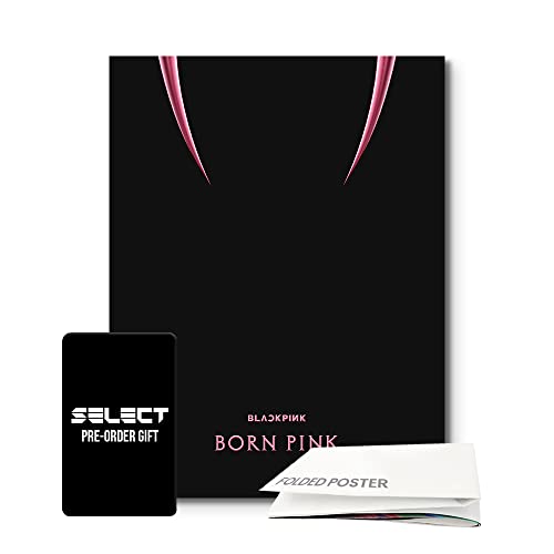 dreamus BorNPink YGP0181 Box-Set mit 2. Album (Born Pink), Pink Ver. + vorbestelltes gefaltetes Poster, Größe M von dreamus