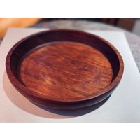 Große, Flache Schale Aus Bubinga Große, Flache Schale Aus Bubinga von drechselartefakte