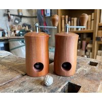 Muskatmühle Aus Pflaume von drechselartefakte