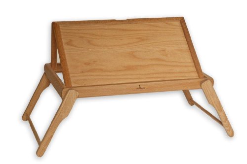 dreiBaum Bett-Tablett mit Buchhalter - Kernbuche geölt von dreiBaum