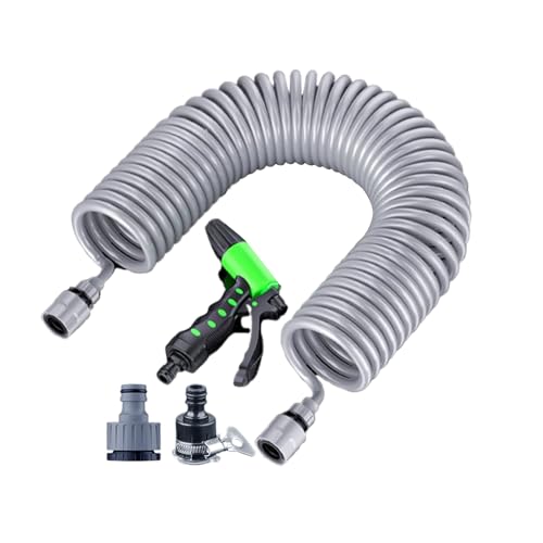 driattie Expandierbarer Gartenschlauch - Flexibler Leichter Gartenschlauch,4-Schicht Latexkern Druckbeständig 20m für Baustelle Pool Auto Garten driattie Expandierbarer Gartenschlauch - Flexibler Leichter Gartenschlauch,4-Schicht Latexkern Druckbeständig 20m für Baustelle Pool Auto Garten von driattie