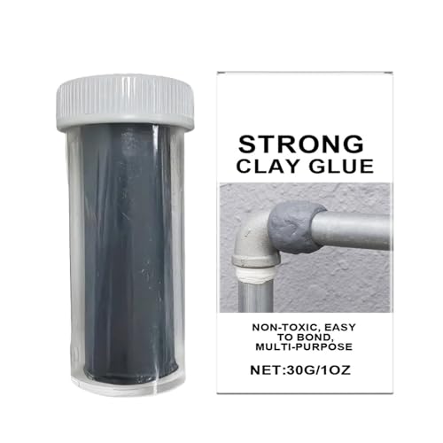driattie Keramik Kleber | 30g Reparatur Dichtungsknete - Wasserdichter Hochfester Kleber Hitzebeständig Vielseitig Einsetzbar Abdichtung für Rohrverbindungen Wandlöcher Metall Keramik Bastelarbeiten von driattie