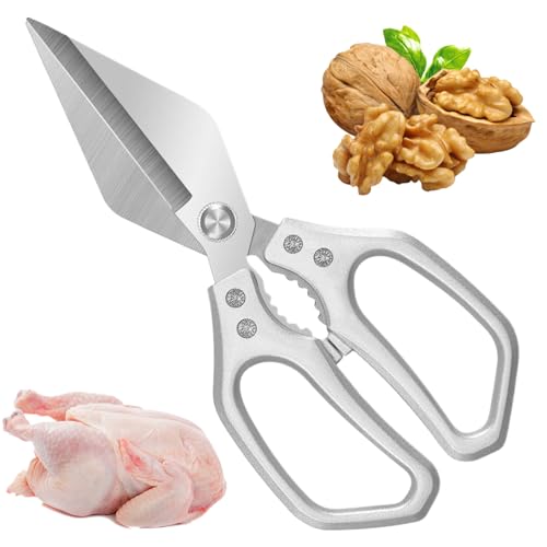 driattie Küchenschere - Edelstahl Geflügelschere,Multifunktionsschere Für Fleisch Salat Haushalt von driattie