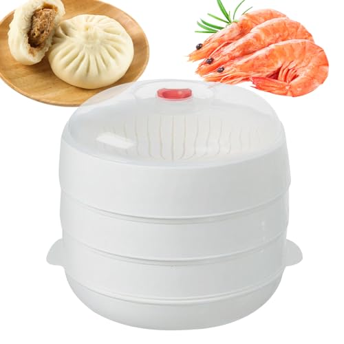 driattie Mikrowellen- -Dampfgarer mit Deckel und Tablett, Küchen- -Dampfgarer, Küchenkochgeschirr für Nudelgerichte, Kartoffelknödel, Fleisch, Lebensmittel, Kochgerichte Mais driattie Mikrowellen- -Dampfgarer mit Deckel und Tablett, Küchen- -Dampfgarer, Küchenkochgeschirr für Nudelgerichte, Kartoffelknödel, Fleisch, Lebensmittel, Kochgerichte Mais von driattie