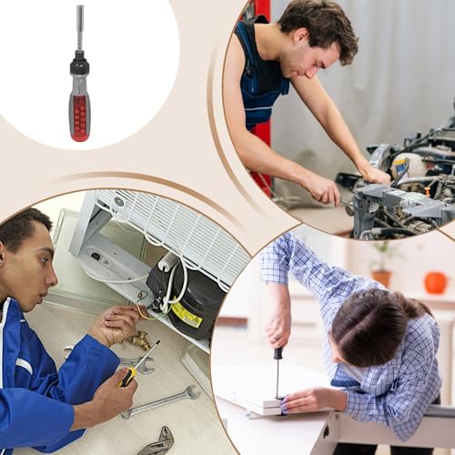 driattie Schraubendreher Ratsche Set | Ratschen Schraubendreher Set,Ergonomischer Rutschfester Gummi Griff Schwenkbarer Werkzeug Für Bauarbeitsplatz Automobil Elektro Möbel Montage driattie Schraubendreher Ratsche Set | Ratschen Schraubendreher Set,Ergonomischer Rutschfester Gummi Griff Schwenkbarer Werkzeug Für Bauarbeitsplatz Automobil Elektro Möbel Montage von driattie
