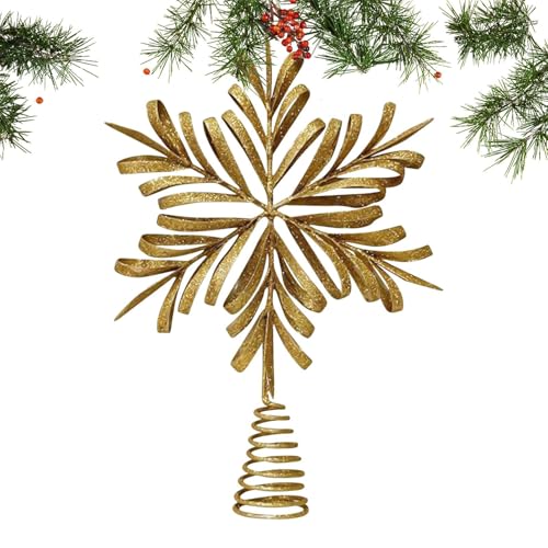 driattie Weihnachtsbaum Stern,3D Schneeflocken Christbaumschmuck Spitze - Leichte Weihnachtsdekoration Für Festliche Innen- Und Außendekoration Wohnzimmer Geschäft driattie Weihnachtsbaum Stern,3D Schneeflocken Christbaumschmuck Spitze - Leichte Weihnachtsdekoration Für Festliche Innen- Und Außendekoration Wohnzimmer Geschäft von driattie