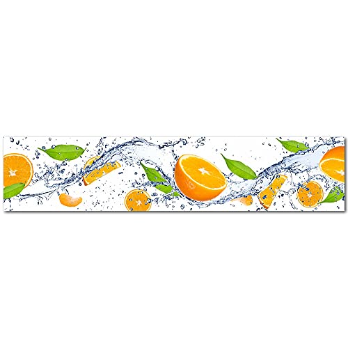 Küchenrückwand Orange Splash Premium Hart-PVC 0,4 mm selbstklebend - Direkt auf die Fliesen, Größe:280 x 60 cm Küchenrückwand Orange Splash Premium Hart-PVC 0,4 mm selbstklebend - Direkt auf die Fliesen, Größe:280 x 60 cm von DRUCK-EXPERT