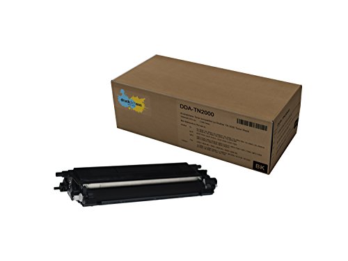 Kompatibel zu Brother TN-2000 - Toner Black für ca. 2.500 Seiten (5% Deckung) - u. a. für Brother HL-2030, Brother HL-2040, Brother MFC-7420 von druckdichaus