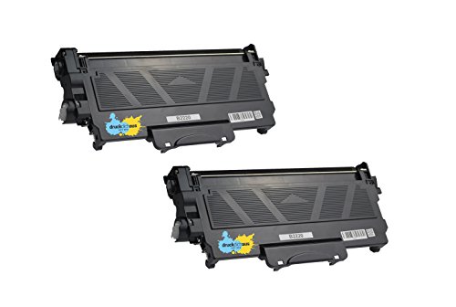 Kompatibel zu Brother TN-2220XXL - 2 x Toner Black für je ca. 5.200 Seiten (5% Deckung) - Doppelpack - u. a. für Brother DCP-7045N, Brother HL-2170N von druckdichaus