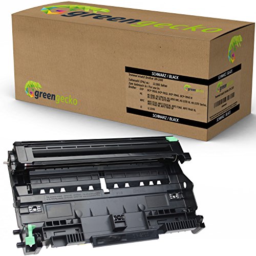 Trommel ersetzt Brother DR-2100 | 12.000 Seiten (5% Deckung) | für Brother DCP 7030, Brother HL 2140, HL 2170W, MFC 7320, MFC 7440, MFC 7840 von green gecko